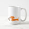 Dachshund Mug Earthy Brown Colours