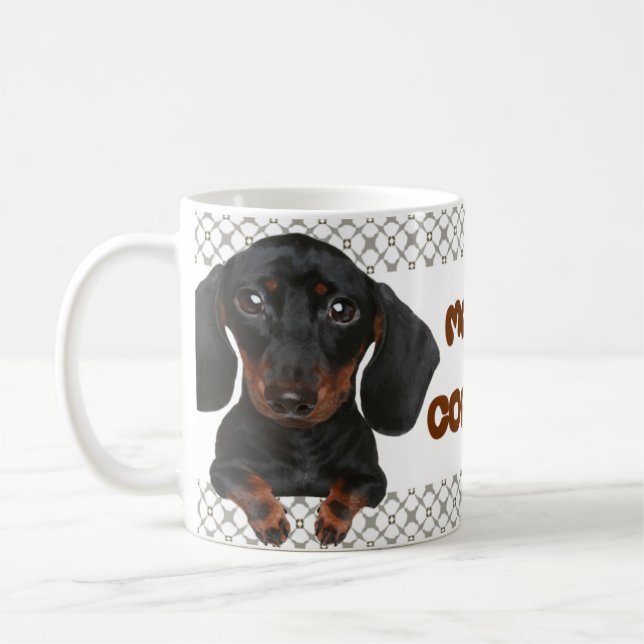 Dachshund Mug | Mmm...Coffee! (Left)