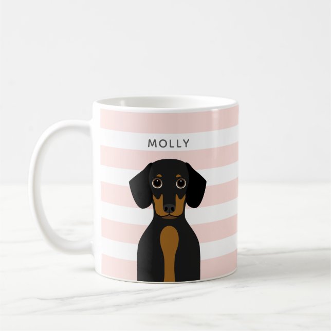 Dachshund Mugs (Left)