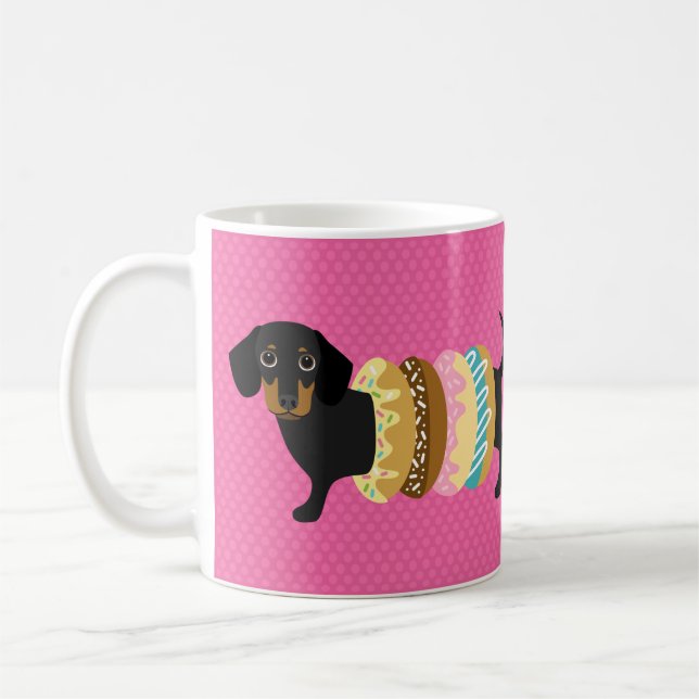 Dachshund Mugs (Left)