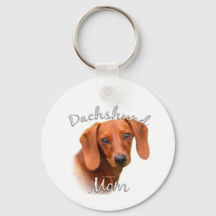 Dachshund Mum 2 Key Ring