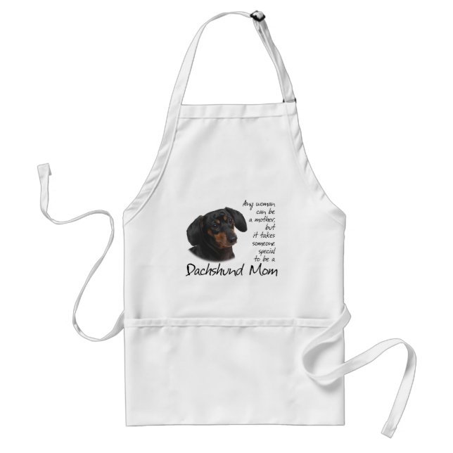 Dachshund Mum Apron (Front)
