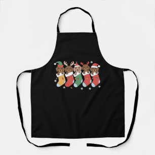 Dachshund Mum Christmas Dog Lover Gift New Year  Apron