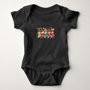 Dachshund Mum Christmas Dog Lover Gift New Year  Baby Bodysuit