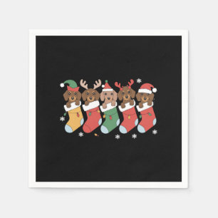 Dachshund Mum Christmas Dog Lover Gift New Year  Napkin