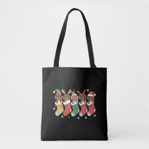 Dachshund Mum Christmas Dog Lover Gift New Year  Tote Bag
