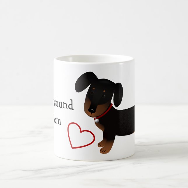 Dachshund Mum Coffee Mug (Center)