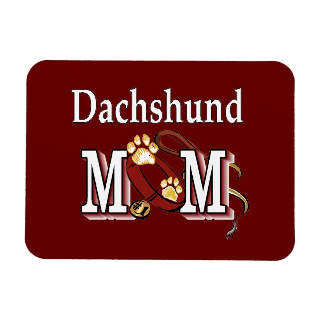 Dachshund Mum Gifts Magnet (Horizontal)