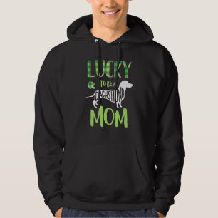 Dachshund Mum Irish Doxie Owner Lucky Mama Hoodie