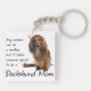 Dachshund Mum Keychain