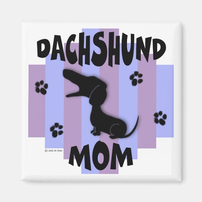 Dachshund Mum Magnet (Front)