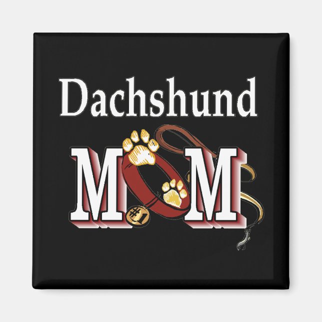 dachshund mum Magnet (Front)