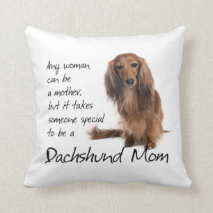 Dachshund Mum Pillow