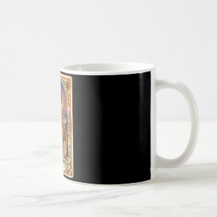 Dachshund mum tarot card skeleton wiener dog coffee mug