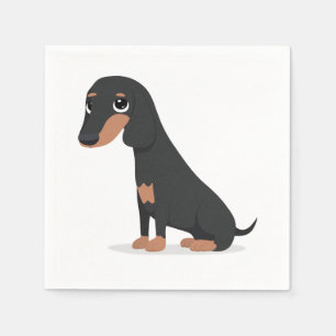 Dachshund Napkin