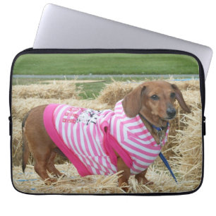 Dachshund Neoprene Laptop Sleeve 13 inch