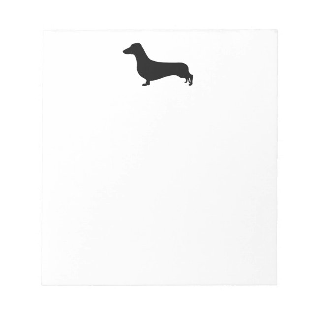 Dachshund Note Pad (Front)