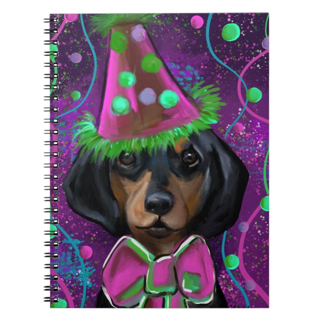 Dachshund Notebook (Front)