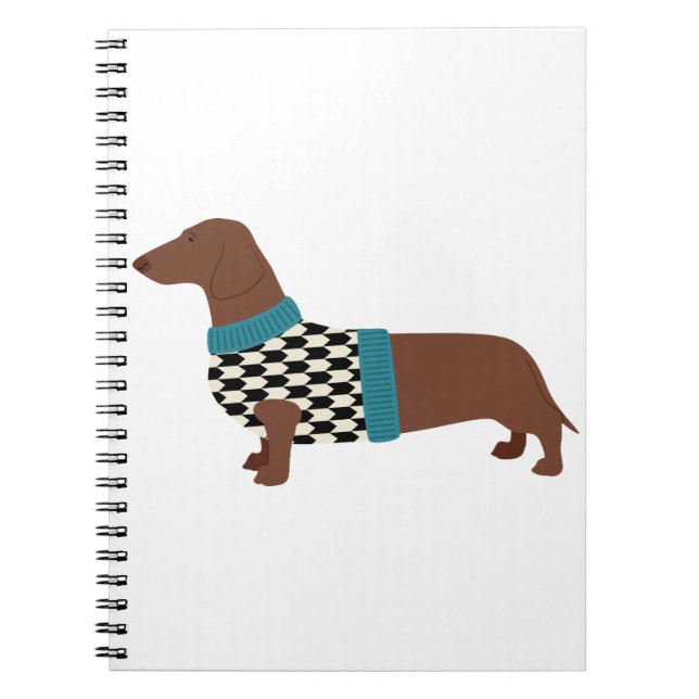 Dachshund Notebook (Front)