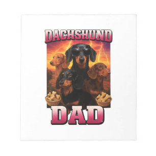 Dachshund   notepad