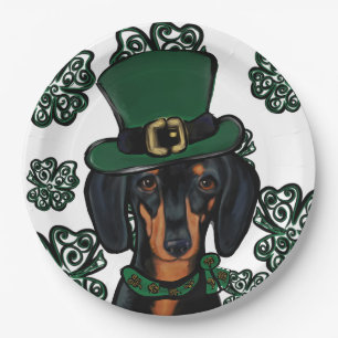 DACHSHUND PAPER PLATE