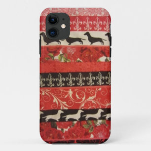 Dachshund Parade iPhone 11 Case