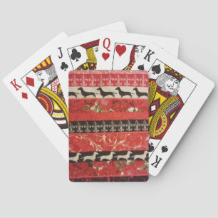 Dachshund Parade Playing Cards