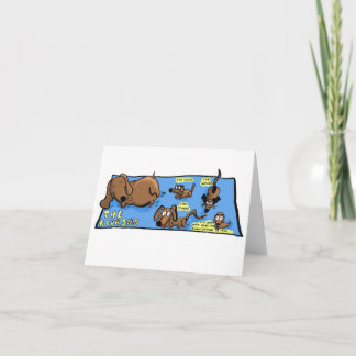 Dachshund Passover Card! Card