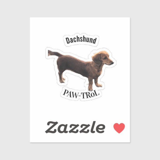 Dachshund Paw-trol (Sheet)
