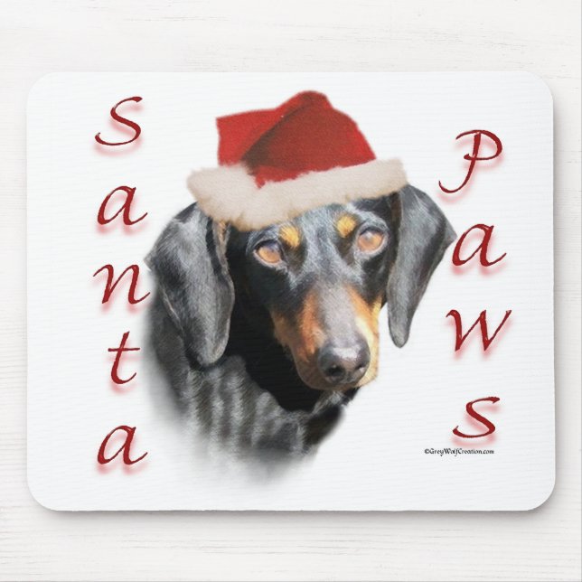 Dachshund Paws (smooth) Mousepad (Front)