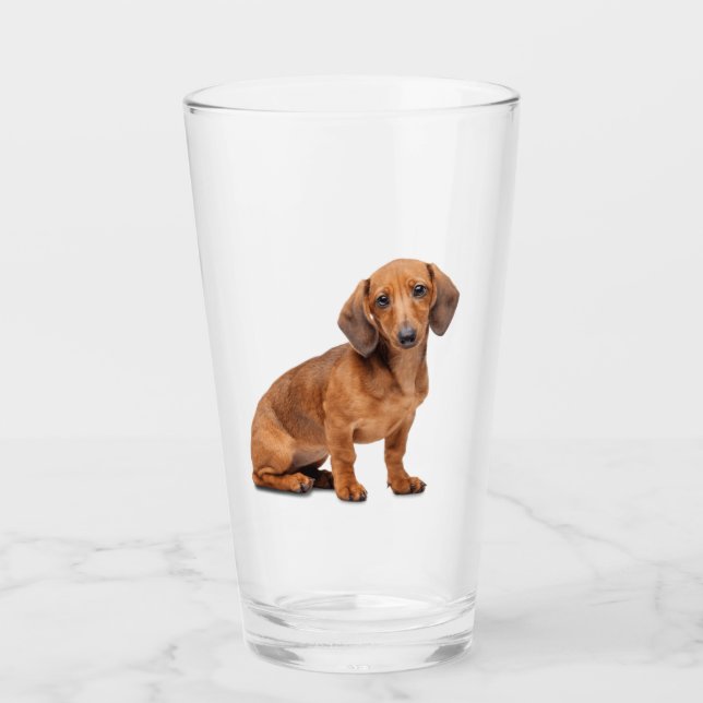 Dachshund Pet Animal  Glass (Front)