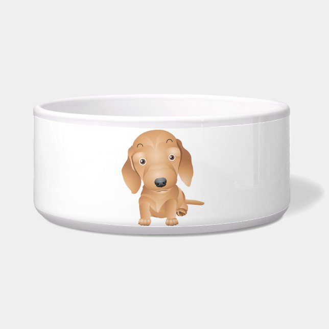 Dachshund Pet Bowl (Front)