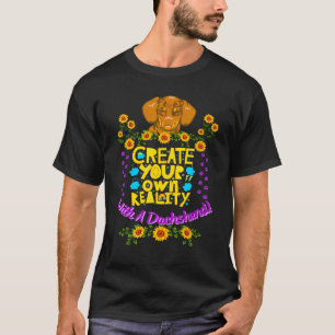 DACHSHUND PET FUNNY WIENER DOG CREATE YOUR OWN R T-Shirt