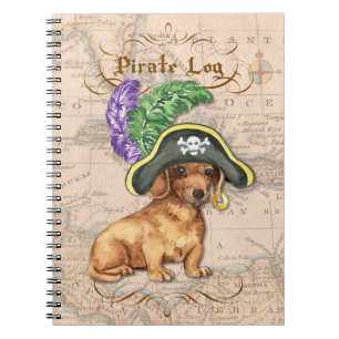 Dachshund Pirate Notebook