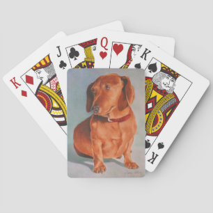 Dachshund Playing Cards