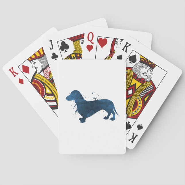 Dachshund Playing Cards (Back)