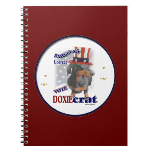 Dachshund Political Humour Notebook