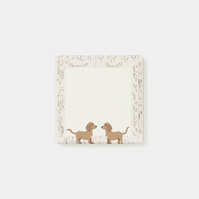 Dachshund Post-it Notes (Front)