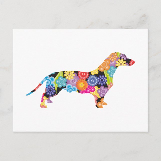 Dachshund Postcard (Front)