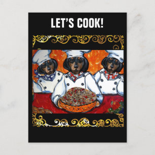 DACHSHUND   POSTCARD