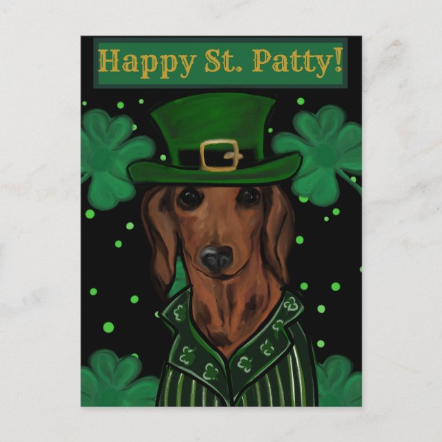 DACHSHUND          POSTCARD (Front)