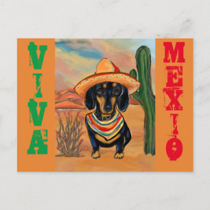 Dachshund Postcard