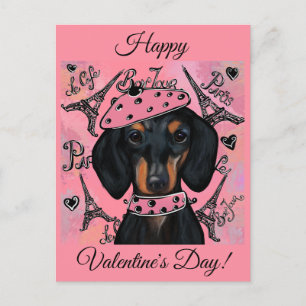 DACHSHUND   POSTCARD
