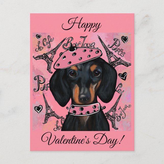 DACHSHUND   POSTCARD (Front)