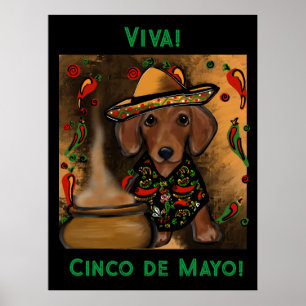 Dachshund poster