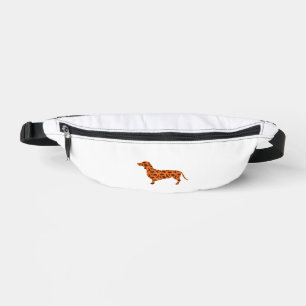 Dachshund Pumpkin Witch Bat Funny Spooky Halloween Bum Bags