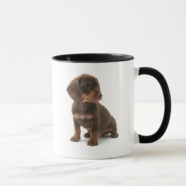 Dachshund Puppy Coffee Mug (Right)
