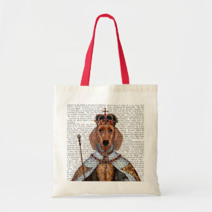 Dachshund Queen 2 Tote Bag