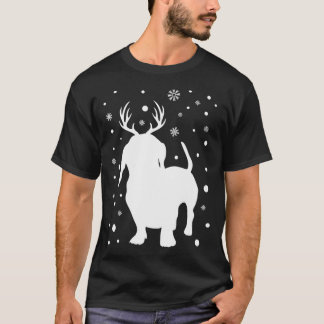 Dachshund Reindeer Christmas Dog Breed T-Shirt