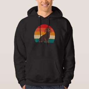 Dachshund Retro Dachshund Owners Vintage Dachshund Hoodie